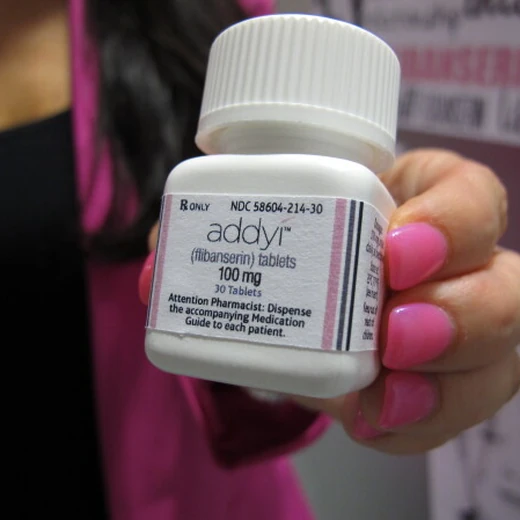 Addyi product bottle photo
